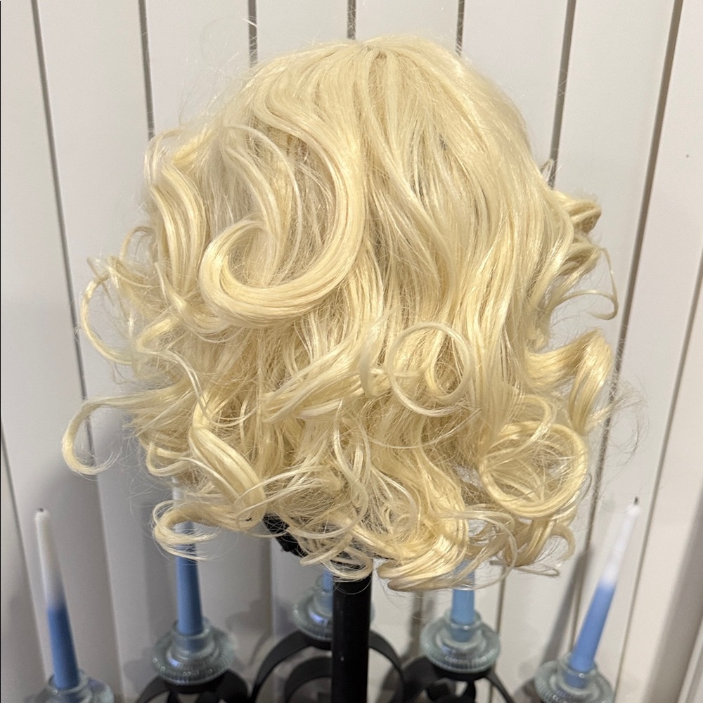 Blonde Curly Wig for Women - Picture 3 of 4